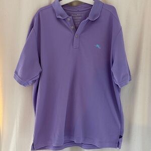 Tommy Bahama Lavender Polo Shirt for Men